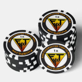 Fyxt RPG + 1 speler Reward Token Poker Chips (Opstapeling)