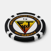 Fyxt RPG + 1 speler Reward Token Poker Chips (Enkel)