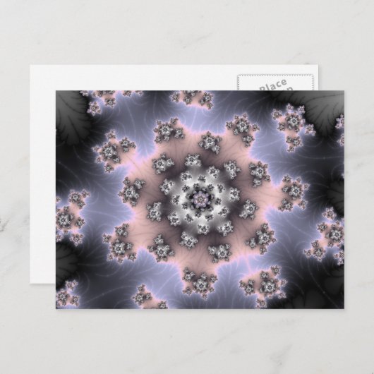 Fzoom - Fractal Briefkaart (Voorkant / Achterkant)