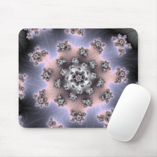 Fzoom - Fractal Mousepad Muismat (Met muis)