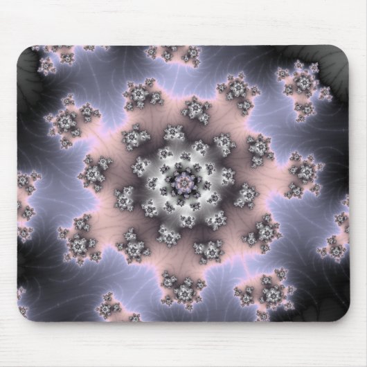 Fzoom - Fractal Mousepad Muismat (Voorkant)