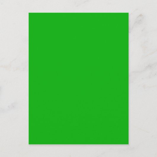 G05 Groene kleur Briefkaart (Voorkant)