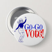 G0 G0 Stem! 3" Knop Ronde Button 7,6 Cm (Voorkant /achterkant)