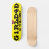 G1RLD4D-skateboard Persoonlijk Skateboard (Voorkant)