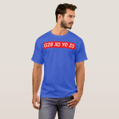 G28 X0 Y0 Z0 CNC Machinist Operator T-shirt (Voorkant volledig)
