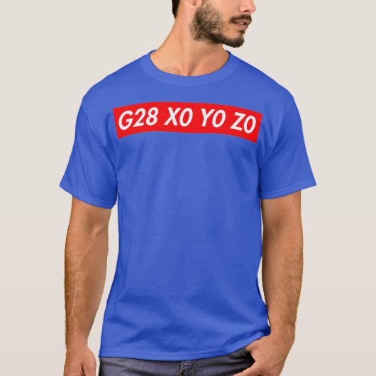 G28 X0 Y0 Z0 CNC Machinist Operator T-shirt (Voorkant)
