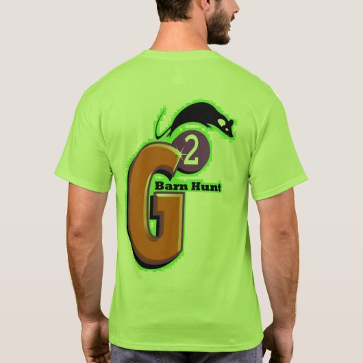 G2 Barn Hunt T-shirt (Achterkant)