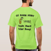G2 BARN HUNT T T-shirts (Achterkant)