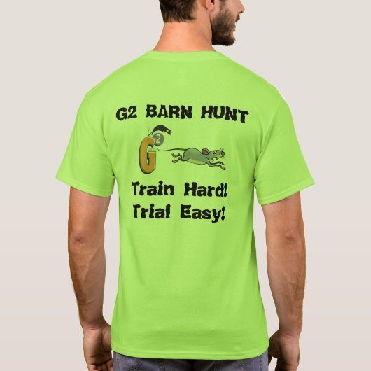 G2 BARN HUNT T T-shirts (Achterkant)