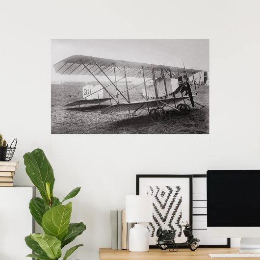 G2 CAUDRON AIRPLANE c. 1912 Poster (Thuiskantoor)