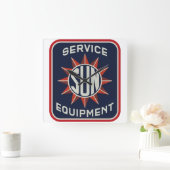 G2 Sun-Logo-klok van de eerste generatie Vierkante Klok (Huis)