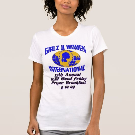 G2WPB-basisversie voor vrouwen T-shirt (Voorkant)