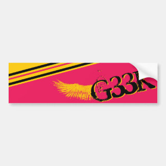 G33K BUMPERSTICKER
