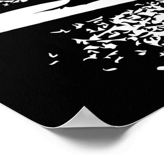 G35 Afschot achterkant Uitzicht Poster (Hoek)