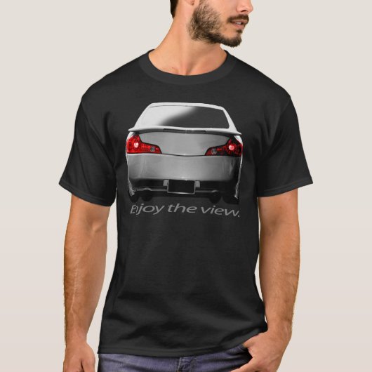 G35 "Geniet van het uitzicht." T-shirt (Voorkant)