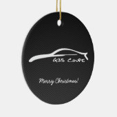 G35 kerstversiering met coupe keramisch ornament (Rechts)