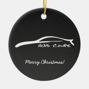 G35 kerstversiering met coupe keramisch ornament