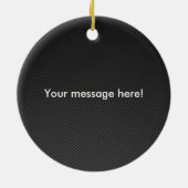 G35 Sedan White Silhouette met Faux Carbon FIber Keramisch Ornament (Achterkant)