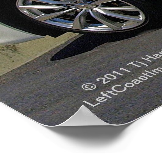 G37 CONVERTIBEL POSTER (Hoek)