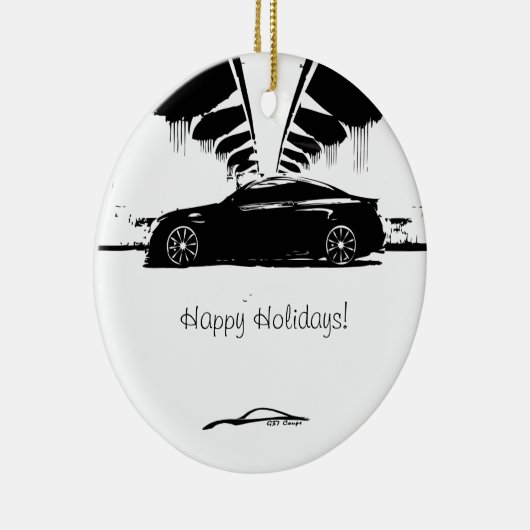 G37 Coupe Side Shot Keramisch Ornament (Rechts)