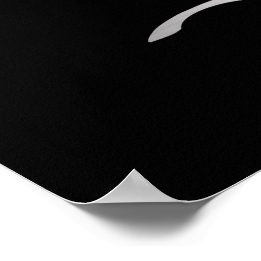 G37 Penseelstreek Poster (Hoek)