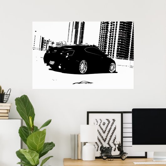 G37-Poster (klein tot groot) Poster (Thuiskantoor)