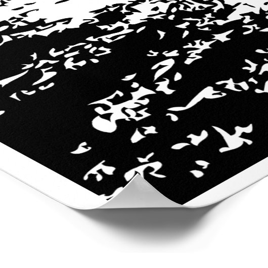 G37-Poster (klein tot groot) Poster (Hoek)