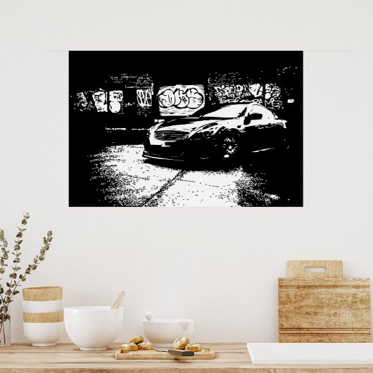 G37-Poster (klein tot groot) Poster (Keuken)