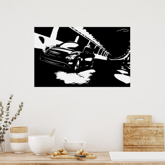 G37 Sedan Poster (Keuken)