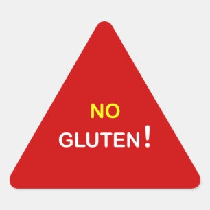 g3 - Voedselalarm ~ GEEN GLUTEN. Sticker