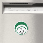 G47 bingobal koelkastmagneet magneet (Insitu (Vaatwasser))