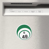 G49 bingobal koelkastmagneet magneet (Insitu (Vaatwasser))