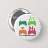 G4C Gestapelde pictogrambadge Ronde Button 5,7 Cm (Voorkant /achterkant)