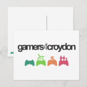 G4C het Briefkaart van het logo (Voorkant / Achterkant)