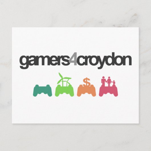 G4C het Briefkaart van het logo (Voorkant)