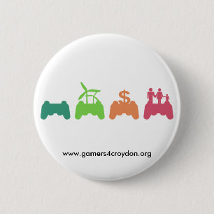 G4C-pictogrambadge Ronde Button 5,7 Cm