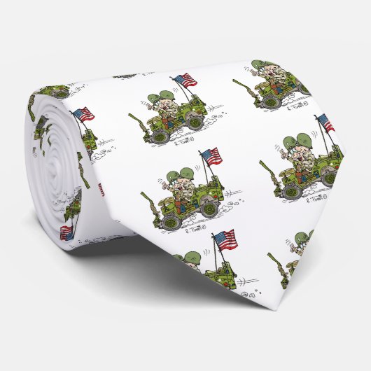 G503 tie stropdas (Opgerold)