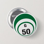 G50 Bingo Ball-knop Ronde Button 5,7 Cm (Voorkant /achterkant)