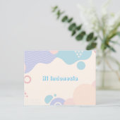 G6 Postkaarten Hi Indonesië (Staand voorkant)