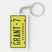 G7 Logo Sleutelhanger (achterkant)