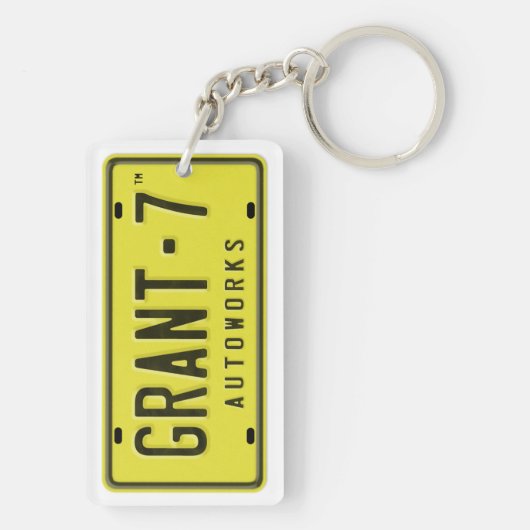 G7 Logo Sleutelhanger (achterkant)