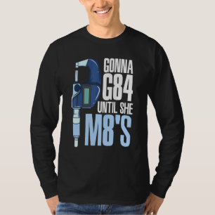 G84 tot ze M8s Mechanische CNC Machinist Hum T-shirt