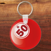 G 50 BINGO BALL SLEUTELHANGER (Voorkant)