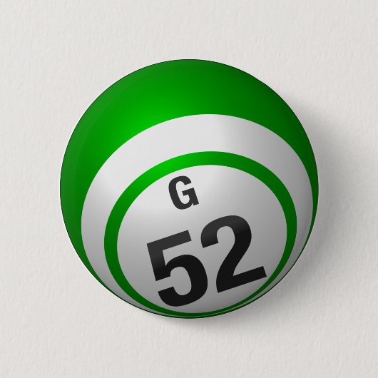 G 52 bingo knoop ronde button 5,7 cm (Voorkant)