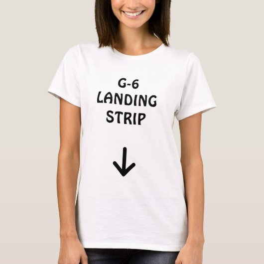 G-6 LANDSTRIP T-SHIRT (Voorkant)