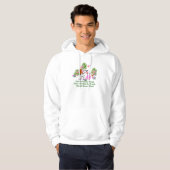 G. B. Shaw Vegetarian Quote Hoodie (Voorkant volledig)