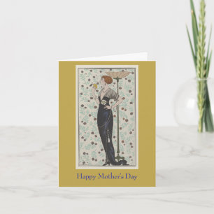 G. Barbier Franse mode-illustratie Kaart