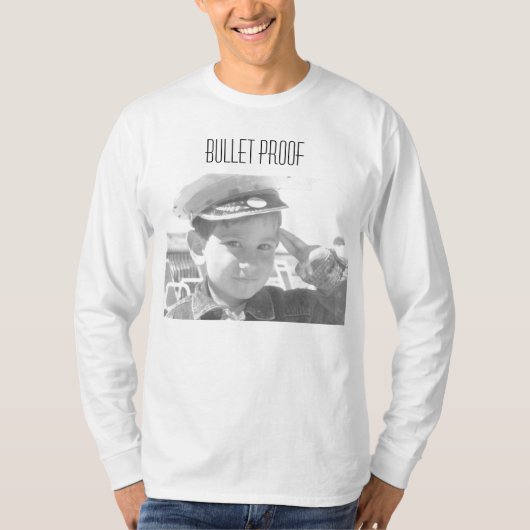 g, BULLET-BEWIJS T-shirt (Voorkant)