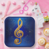 G-Clef Papieren Bordje (Feest)