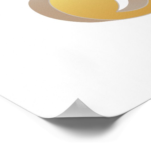 G-Clef Poster (Hoek)